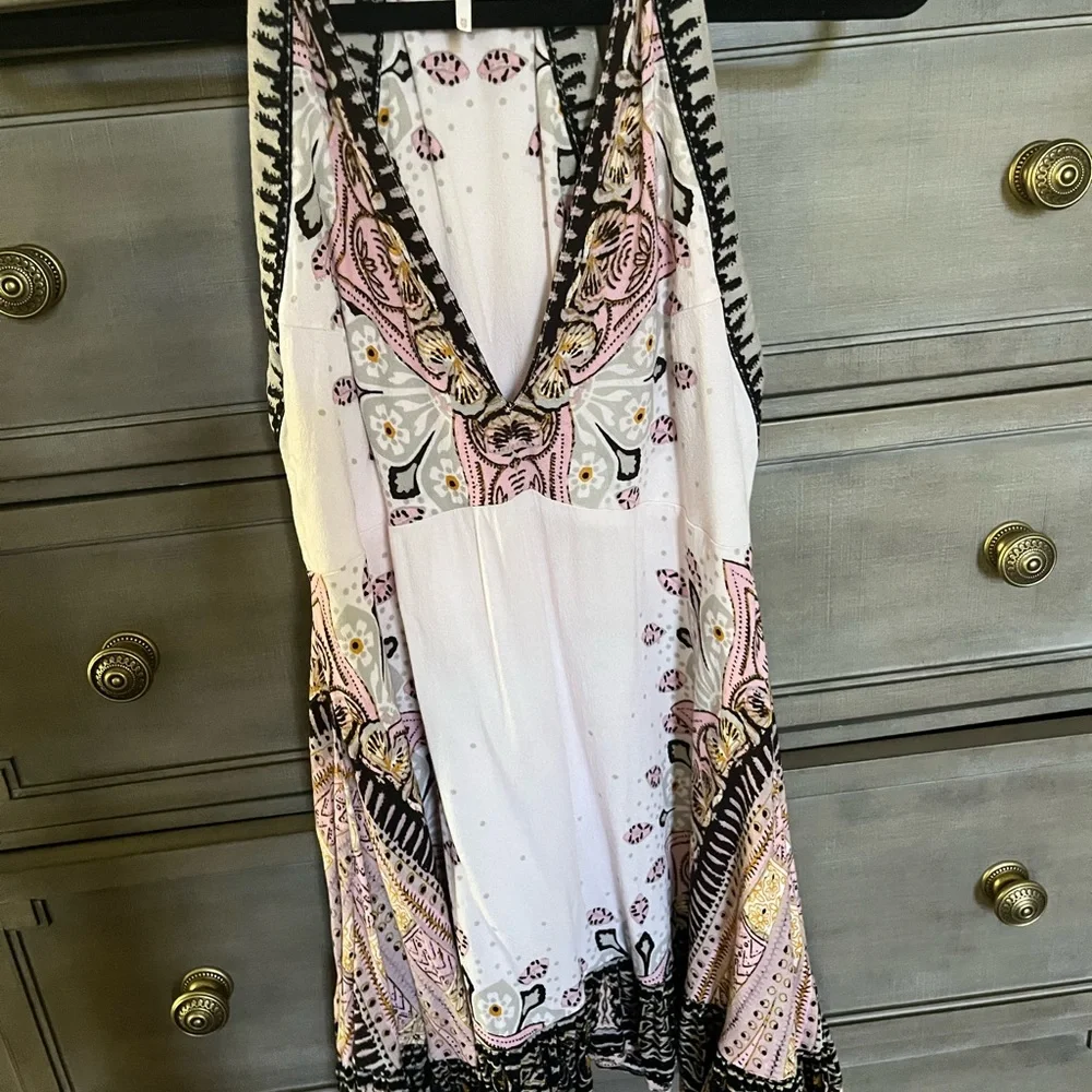 All 3 Free People Tunic Mini Dresses Xs S - Picture 3 of 4